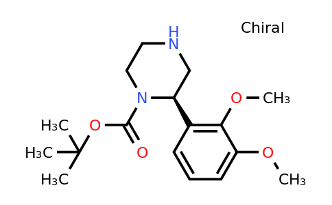CAS 1260608-61-4 | (R)-2-(2,3-Dimethoxy-phenyl)-piperazine-1-carboxylic acid tert-butyl ester
