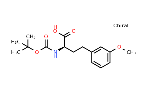 CAS 1260608-77-2 | (R)-2-Tert-butoxycarbonylamino-4-(3-methoxy-phenyl)-butyric acid