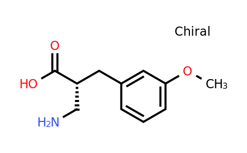CAS 1260608-91-0 | (R)-2-Aminomethyl-3-(3-methoxy-phenyl)-propionic acid