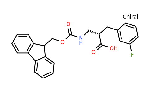 CAS 1260609-18-4 | (S)-2-[(9H-Fluoren-9-ylmethoxycarbonylamino)-methyl]-3-(3-fluoro-phenyl)-propionic acid