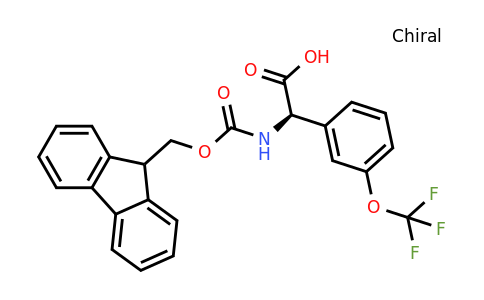 CAS 1260609-23-1 | (R)-[(9H-Fluoren-9-ylmethoxycarbonylamino)]-(3-trifluoromethoxy-phenyl)-acetic acid