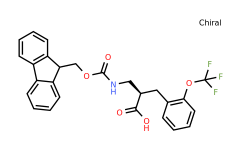 CAS 1260609-52-6 | (R)-2-[(9H-Fluoren-9-ylmethoxycarbonylamino)-methyl]-3-(2-trifluoromethoxy-phenyl)-propionic acid