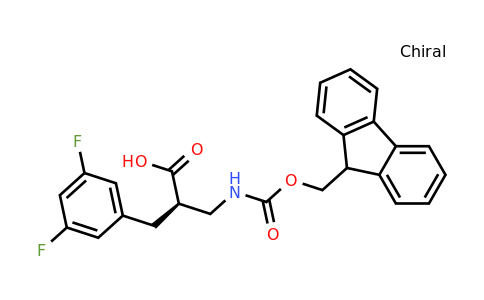CAS 1260609-68-4 | (R)-3-(3,5-Difluoro-phenyl)-2-[(9H-fluoren-9-ylmethoxycarbonylamino)-methyl]-propionic acid