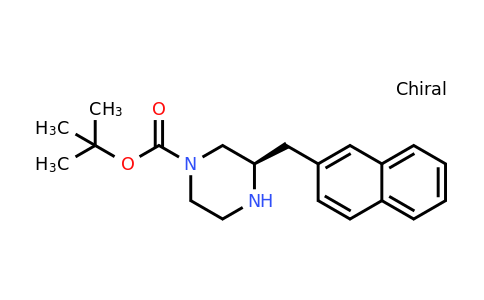 CAS 1260609-88-8 | (R)-3-Naphthalen-2-ylmethyl-piperazine-1-carboxylic acid tert-butyl ester