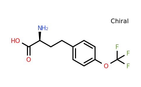 CAS 1260610-29-4 | (S)-2-Amino-4-(4-trifluoromethoxy-phenyl)-butyric acid
