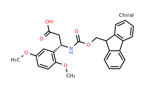 CAS 1260610-35-2 | (S)-3-(2,5-Dimethoxy-phenyl)-3-(9H-fluoren-9-ylmethoxycarbonylamino)-propionic acid