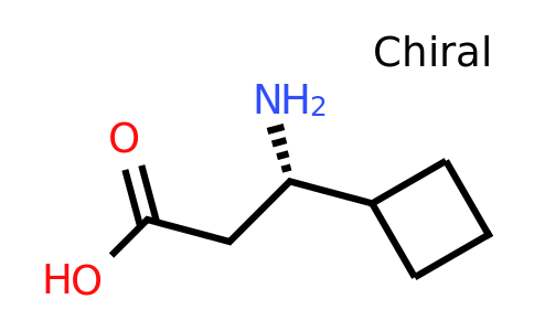 CAS 1260611-07-1 | (3S)-3-Amino-3-cyclobutylpropanoic acid