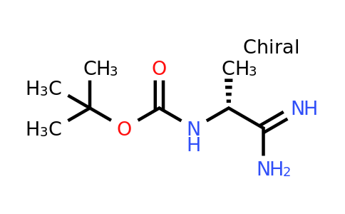 CAS 1260611-10-6 | (R)-Tert-butyl 1-amino-1-iminopropan-2-ylcarbamate