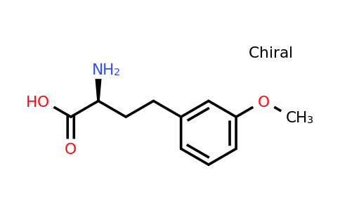 CAS 1260611-13-9 | (S)-2-Amino-4-(3-methoxy-phenyl)-butyric acid
