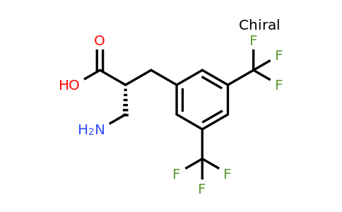 CAS 1260611-17-3 | (R)-2-Aminomethyl-3-(3,5-bis-trifluoromethyl-phenyl)-propionic acid