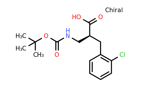 CAS 1260611-31-1 | (S)-2-(Tert-butoxycarbonylamino-methyl)-3-(2-chloro-phenyl)-propionic acid