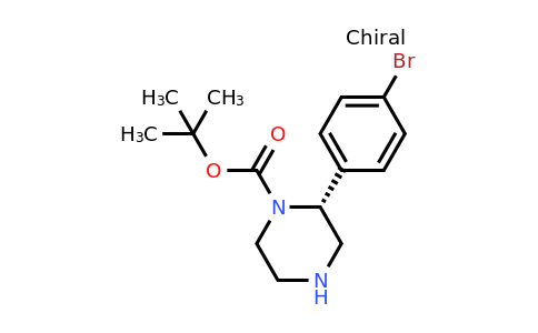CAS 1260611-41-3 | (R)-2-(4-Bromo-phenyl)-piperazine-1-carboxylic acid tert-butyl ester