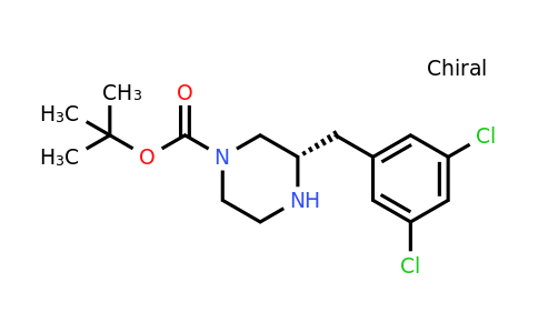 CAS 1260611-43-5 | (S)-3-(3,5-Dichloro-benzyl)-piperazine-1-carboxylic acid tert-butyl ester