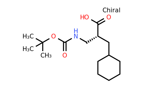 CAS 1260611-44-6 | (R)-3-Tert-butoxycarbonylamino-2-cyclohexylmethyl-propionic acid