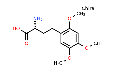 CAS 1260611-87-7 | (R)-2-Amino-4-(2,4,5-trimethoxy-phenyl)-butyric acid