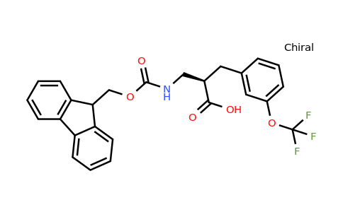CAS 1260611-94-6 | (R)-2-[(9H-Fluoren-9-ylmethoxycarbonylamino)-methyl]-3-(3-trifluoromethoxy-phenyl)-propionic acid