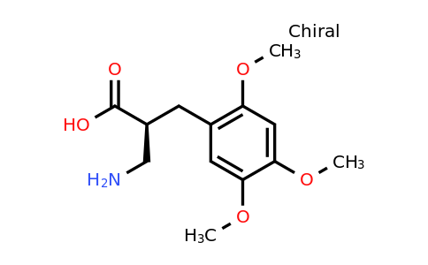 CAS 1260611-99-1 | (S)-2-Aminomethyl-3-(2,4,5-trimethoxy-phenyl)-propionic acid