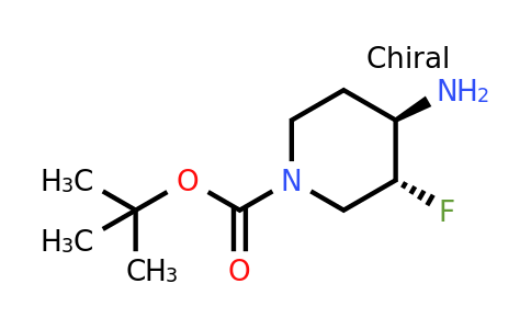 CAS 1260612-08-5 | tert-butyl (3R,4R)-4-amino-3-fluoropiperidine-1-carboxylate