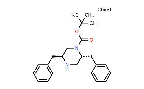 CAS 1260613-41-9 | (2R,5S)-2,5-Dibenzyl-piperazine-1-carboxylic acid tert-butyl ester