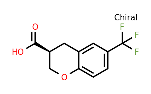 CAS 1260613-46-4 | (3S)-6-(Trifluoromethyl)chromane-3-carboxylic acid