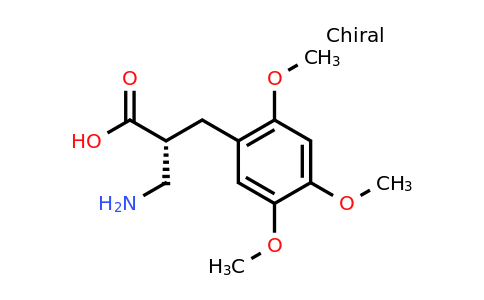 CAS 1260613-49-7 | (R)-2-Aminomethyl-3-(2,4,5-trimethoxy-phenyl)-propionic acid