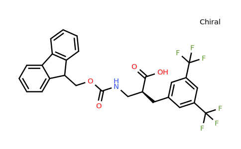 CAS 1260613-53-3 | (S)-3-(3,5-Bis-trifluoromethyl-phenyl)-2-[(9H-fluoren-9-ylmethoxycarbonylamino)-methyl]-propionic acid
