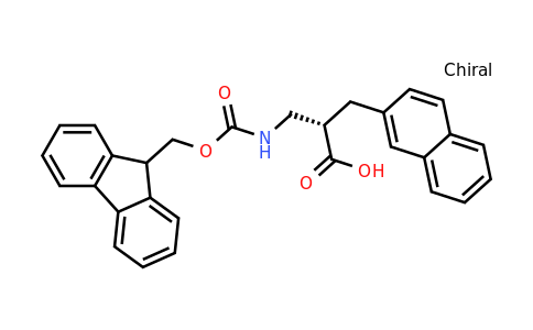 CAS 1260613-63-5 | (S)-2-[(9H-Fluoren-9-ylmethoxycarbonylamino)-methyl]-3-naphthalen-2-YL-propionic acid