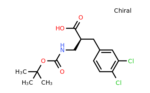 CAS 1260613-68-0 | (S)-2-(Tert-butoxycarbonylamino-methyl)-3-(3,4-dichloro-phenyl)-propionic acid