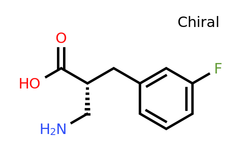 CAS 1260613-78-2 | (R)-2-Aminomethyl-3-(3-fluoro-phenyl)-propionic acid