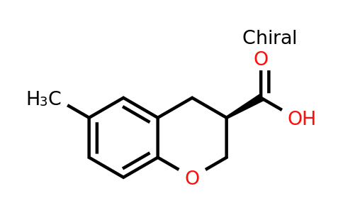 (3R)-6-Methylchromane-3-carboxylic acid