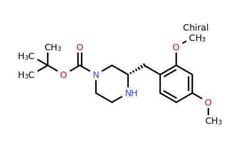 CAS 1260614-23-0 | (S)-3-(2,4-Dimethoxy-benzyl)-piperazine-1-carboxylic acid tert-butyl ester