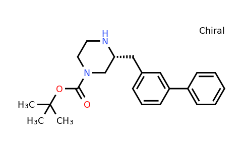 CAS 1260614-26-3 | (R)-3-Biphenyl-3-ylmethyl-piperazine-1-carboxylic acid tert-butyl ester