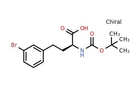 CAS 1260614-40-1 | (S)-4-(3-Bromo-phenyl)-2-tert-butoxycarbonylamino-butyric acid