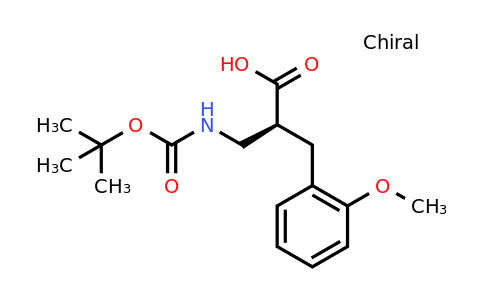 CAS 1260614-46-7 | (S)-2-(Tert-butoxycarbonylamino-methyl)-3-(2-methoxy-phenyl)-propionic acid