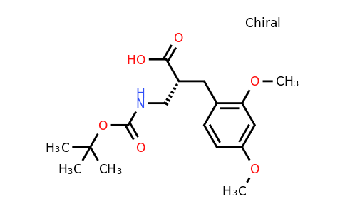 CAS 1260614-50-3 | (R)-2-(Tert-butoxycarbonylamino-methyl)-3-(2,4-dimethoxy-phenyl)-propionic acid