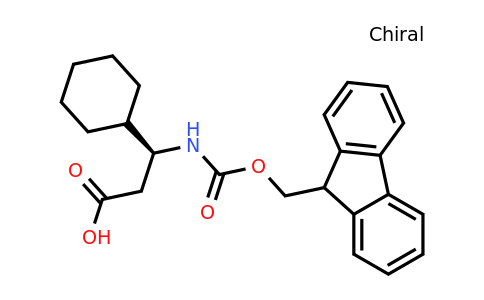 CAS 1260614-86-5 | (S)-3-Cyclohexyl-3-(9H-fluoren-9-ylmethoxycarbonylamino)-propionic acid