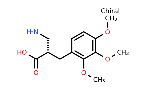 CAS 1260614-88-7 | (S)-2-Aminomethyl-3-(2,3,4-trimethoxy-phenyl)-propionic acid