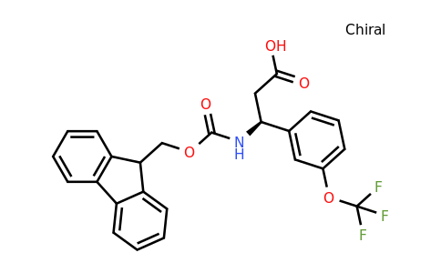 CAS 1260614-92-3 | (S)-3-(9H-Fluoren-9-ylmethoxycarbonylamino)-3-(3-trifluoromethoxy-phenyl)-propionic acid