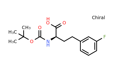 CAS 1260615-14-2 | (R)-2-Tert-butoxycarbonylamino-4-(3-fluoro-phenyl)-butyric acid