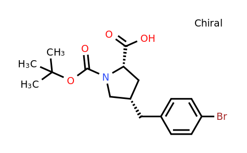 CAS 1260615-20-0 | (4S)-1-BOC-4-(4-Bromobenzyl)-L-proline