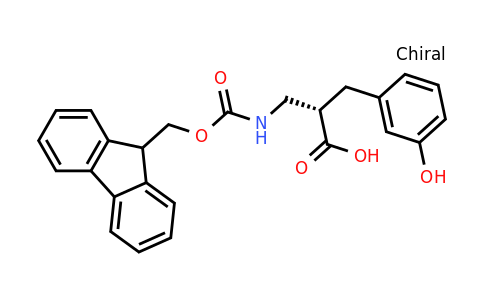 CAS 1260615-23-3 | (S)-2-[(9H-Fluoren-9-ylmethoxycarbonylamino)-methyl]-3-(3-hydroxy-phenyl)-propionic acid