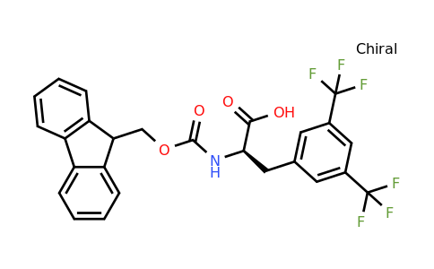 CAS 1260615-29-9 | (R)-3-(3,5-Bis-trifluoromethyl-phenyl)-2-(9H-fluoren-9-ylmethoxycarbonylamino)-propionic acid