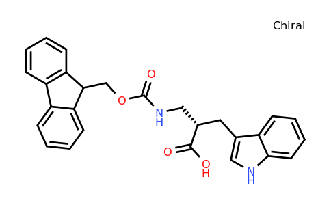 CAS 1260615-37-9 | (S)-2-[(9H-Fluoren-9-ylmethoxycarbonylamino)-methyl]-3-(1H-indol-3-YL)-propionic acid