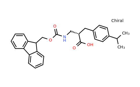 CAS 1260615-42-6 | (S)-2-[(9H-Fluoren-9-ylmethoxycarbonylamino)-methyl]-3-(4-isopropyl-phenyl)-propionic acid
