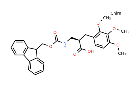 CAS 1260615-46-0 | (R)-2-[(9H-Fluoren-9-ylmethoxycarbonylamino)-methyl]-3-(2,3,4-trimethoxy-phenyl)-propionic acid