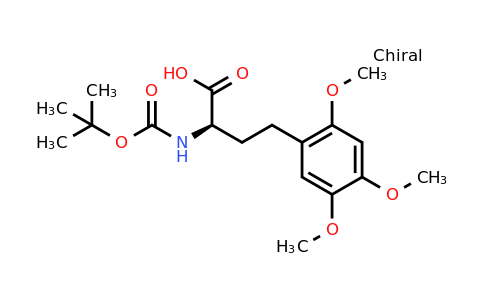 CAS 1260615-59-5 | (R)-2-Tert-butoxycarbonylamino-4-(2,4,5-trimethoxy-phenyl)-butyric acid