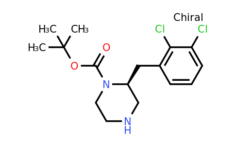CAS 1260615-69-7 | (S)-2-(2,3-Dichloro-benzyl)-piperazine-1-carboxylic acid tert-butyl ester