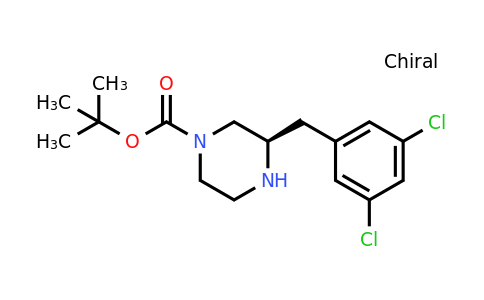 CAS 1260615-72-2 | (R)-3-(3,5-Dichloro-benzyl)-piperazine-1-carboxylic acid tert-butyl ester