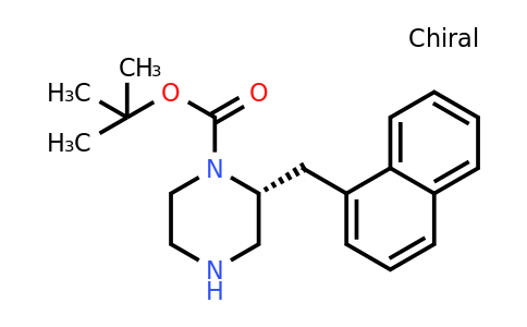 CAS 1260615-76-6 | (R)-2-Naphthalen-1-ylmethyl-piperazine-1-carboxylic acid tert-butyl ester