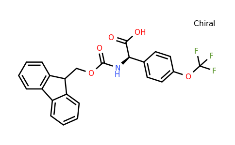 CAS 1260615-78-8 | (R)-[(9H-Fluoren-9-ylmethoxycarbonylamino)]-(4-trifluoromethoxy-phenyl)-acetic acid